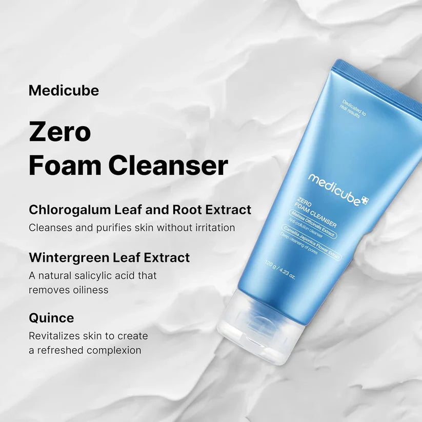 Medicube Zero Foam Face Cleanser 120g