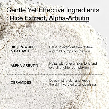 ANUA Rice + Ceramide Brightening Cleansing Powder 40g