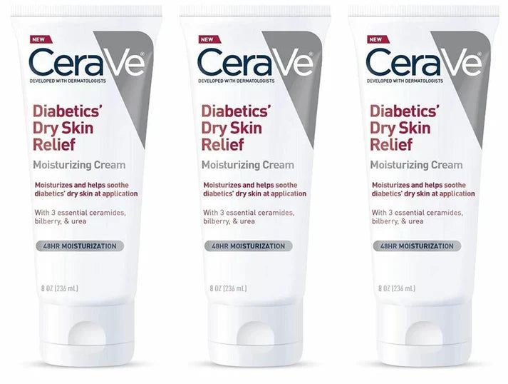 Cerave Diabetics Dry Skin Relief Moisturising Cream 236ml