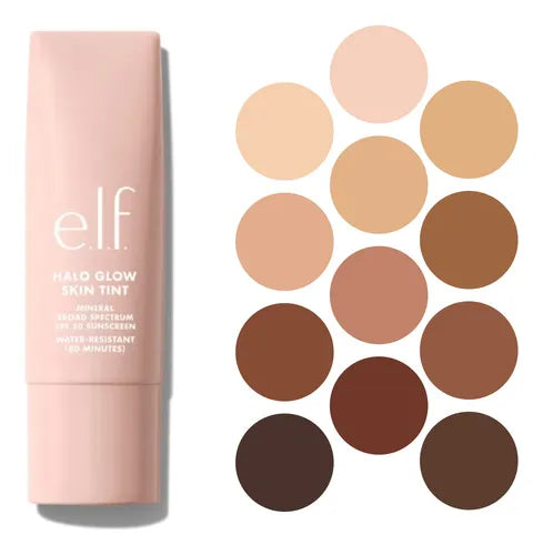 ELF Halo Glow Mineral Foundation Skin Tint Spf50