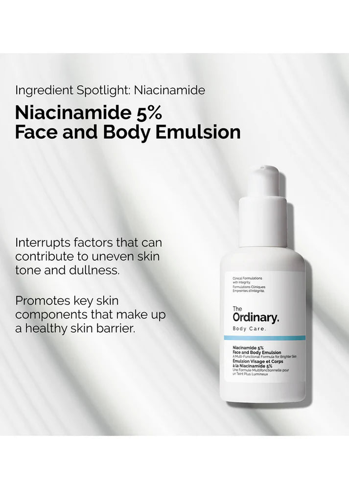 lightweight niacinamide 5% for face and body