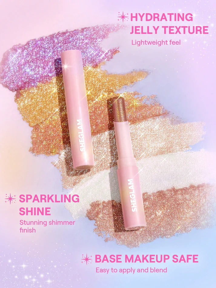 Sheglam Crystal Jelly Glaze Glitter Eyeshadow Stick