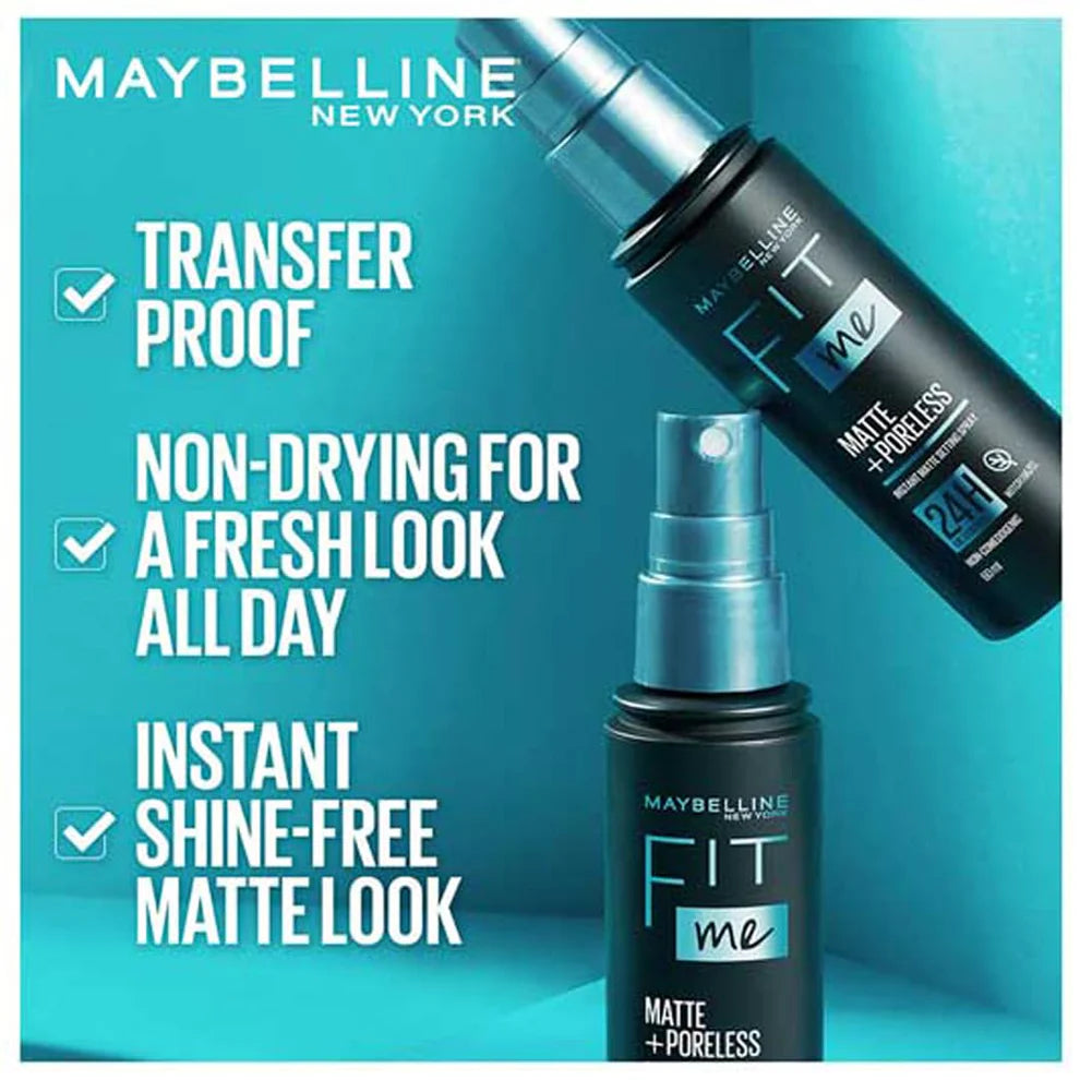 Maybelline Fit Me Matte + Poreless Setting Spray 60Ml