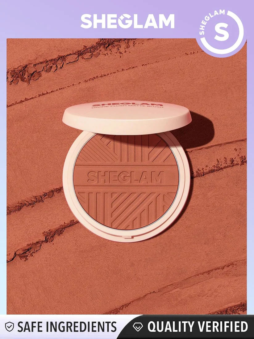 SHEGLAM Divine Flush Matte Blush Powder