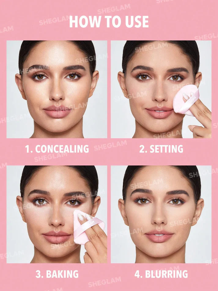 SHEGLAM Face Setting Powder Duo-Bubblegum