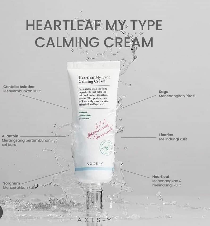 Axis Y Heartleaf My Type Calming Cream 60ml