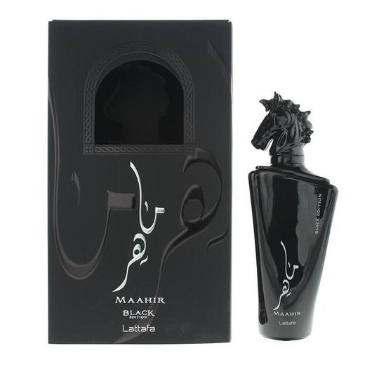Mahir Black By Lattafa Eau De Parfum For Men Perfume 100ml