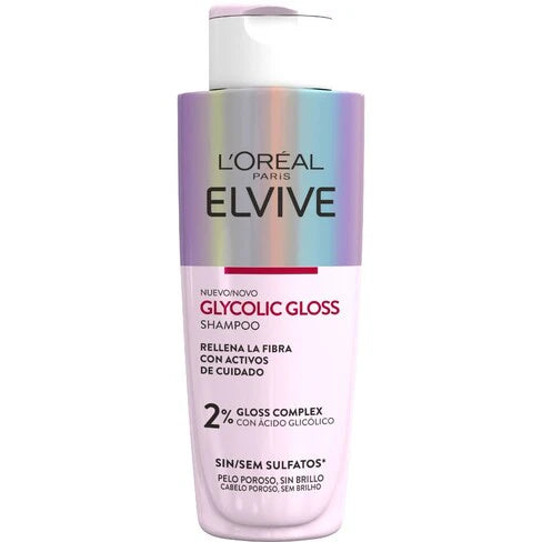 L'Oréal Elvive Glycolic Gloss Hair Shampoo 200ml