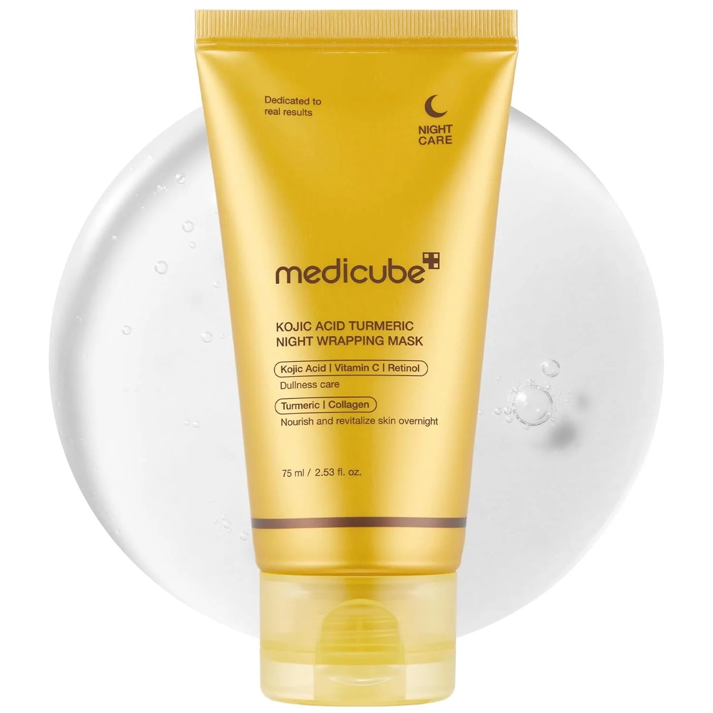 Medicube Kojic Acid Turmeric Night Wrapping Face Mask 75ml