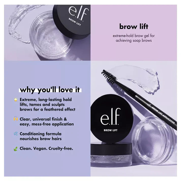 ELF Brow Lift Clear Eyebrow Shaping Wax