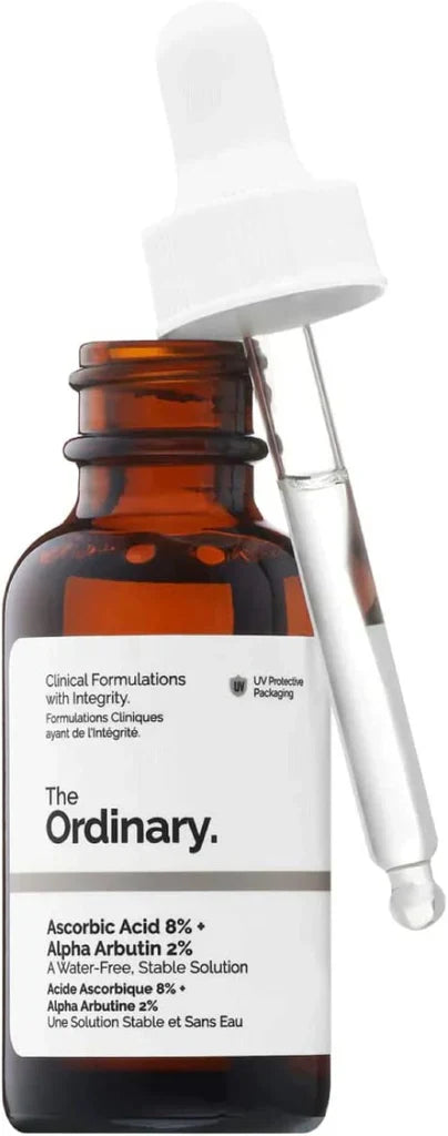 The Ordinary Ascorbic Acid 8% + Alpha Arbutin 2% Face Serum 30ml