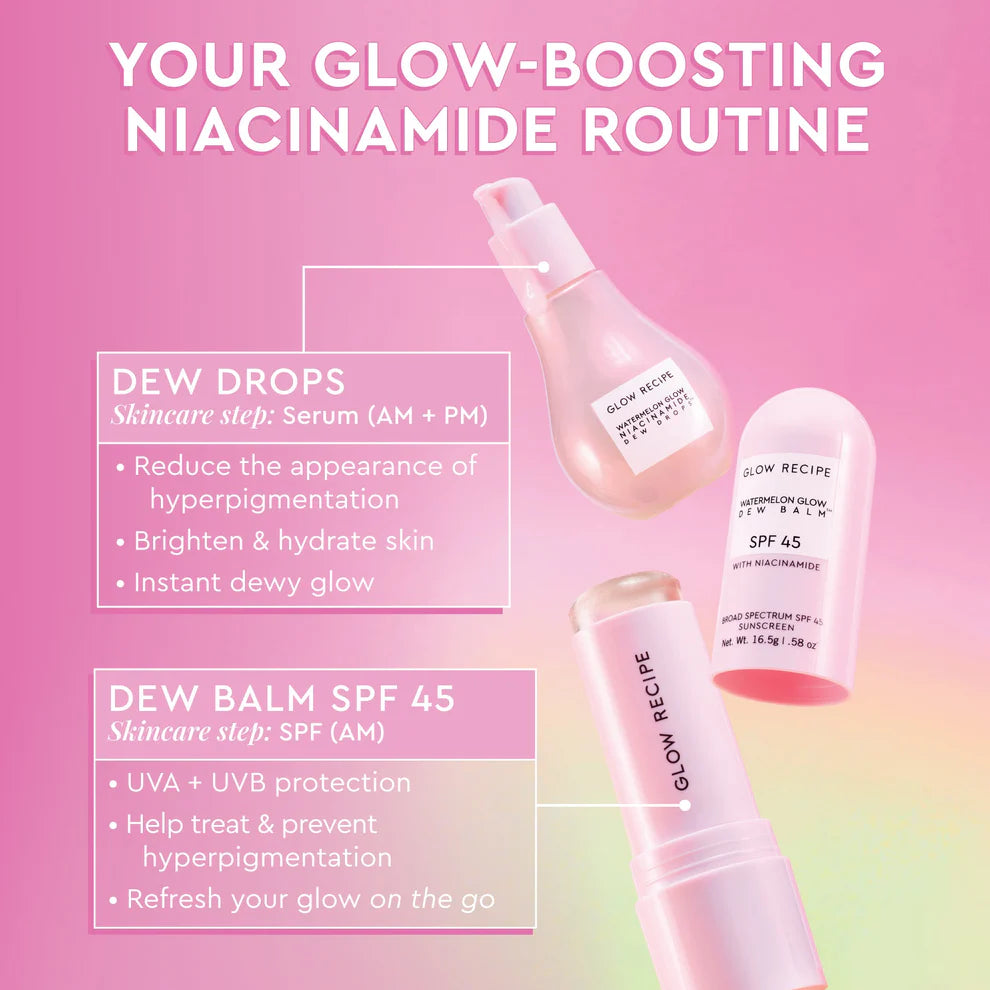 Glow Recipe Watermelon Glow Niacinamide Dew Balm Sunscreen SPF45